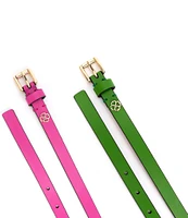 kate spade new york 2-for-1 Leather Belt Set