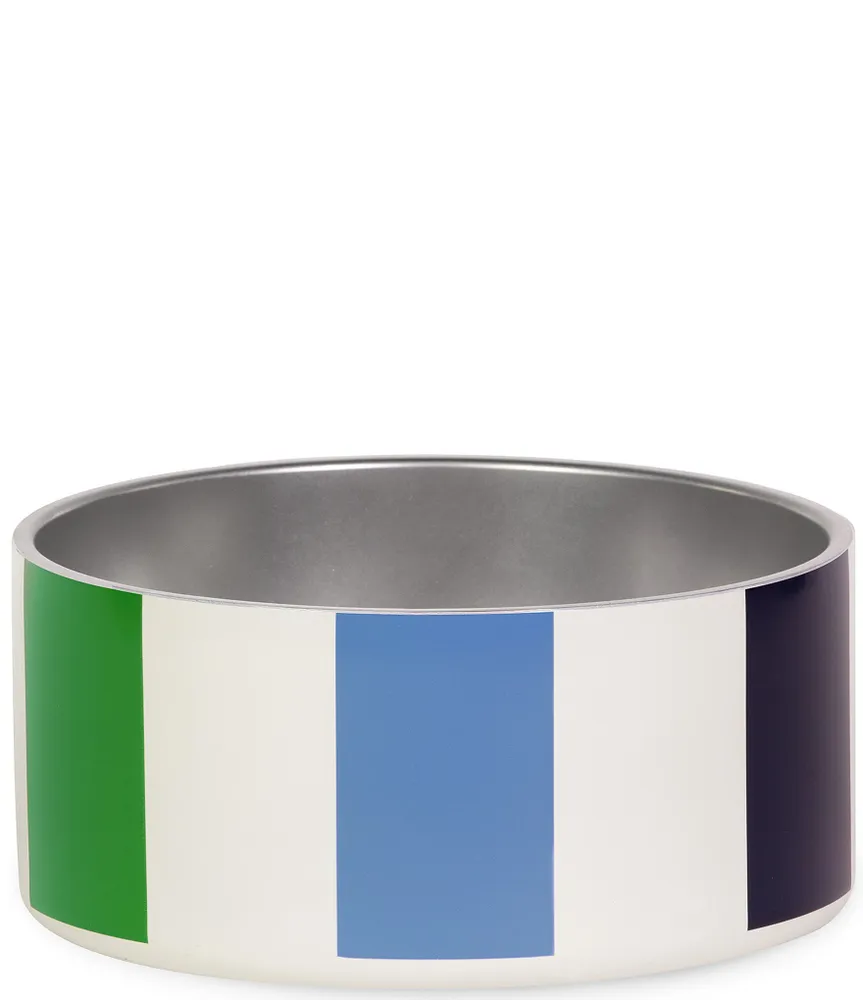 kate spade new york Adventure Stripe Dog Bowl