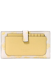 kate spade new york Ava Spring Pansies Bifold Wallet