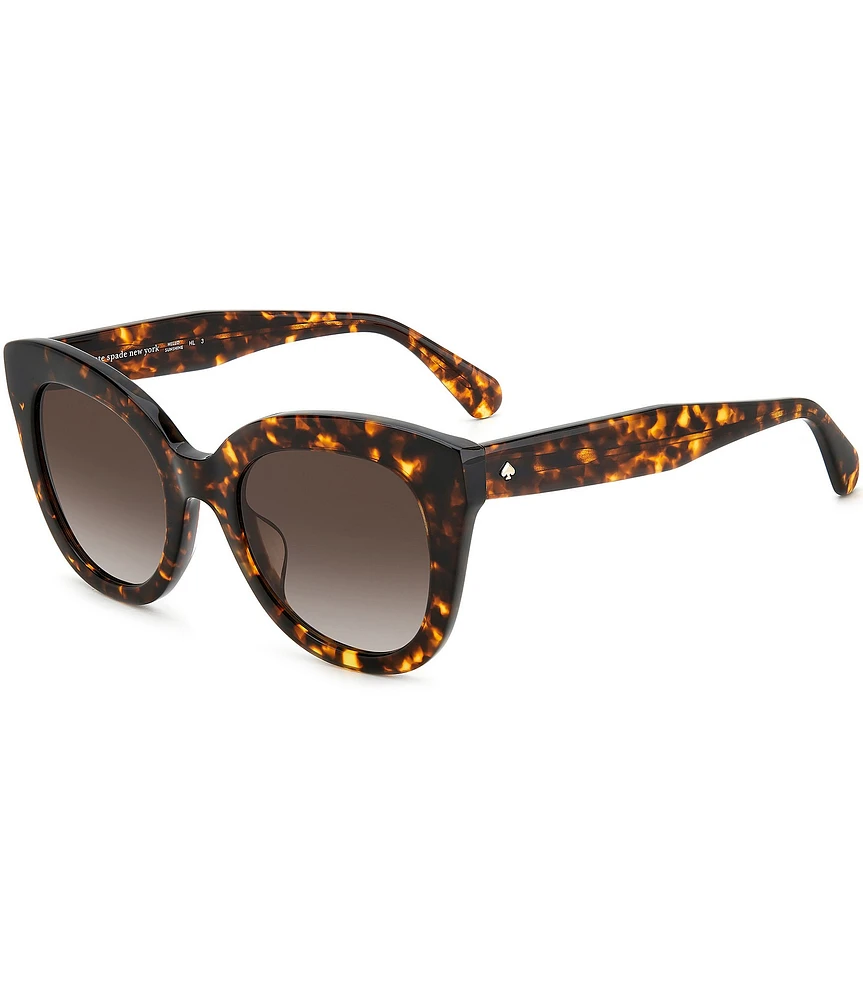 kate spade new york Women's Belah Tortoise Butterfly Sunglasses