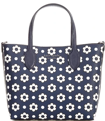 kate spade new york Bleecker Daisy Dot Printed PVC Medium Crossbody Tote Bag