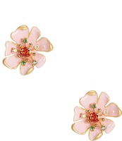 kate spade new york Bloom In Color Crystal Stud Earrings