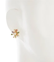 kate spade new york Bloom In Crystal Color Pearl Stud Earrings