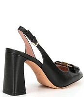 kate spade new york Bowdie Bow Leather Slingback Pumps