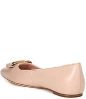 kate spade new york Bowdie Leather Ballet Flats