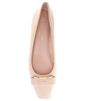 kate spade new york Bowdie Leather Ballet Flats