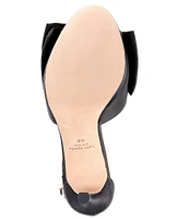 kate spade new york Bridal Bow Satin Dress Sandals