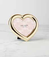 kate spade new york Charmed Life Gold Heart Picture Frame