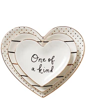 kate spade new york Charmed Life Heart Catch All Dish, Set of 3