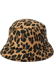 kate spade new york Classic Leopard Quilted Bucket Hat