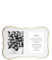 kate spade new york Crown Point Gold Double Invitation Picture Frame