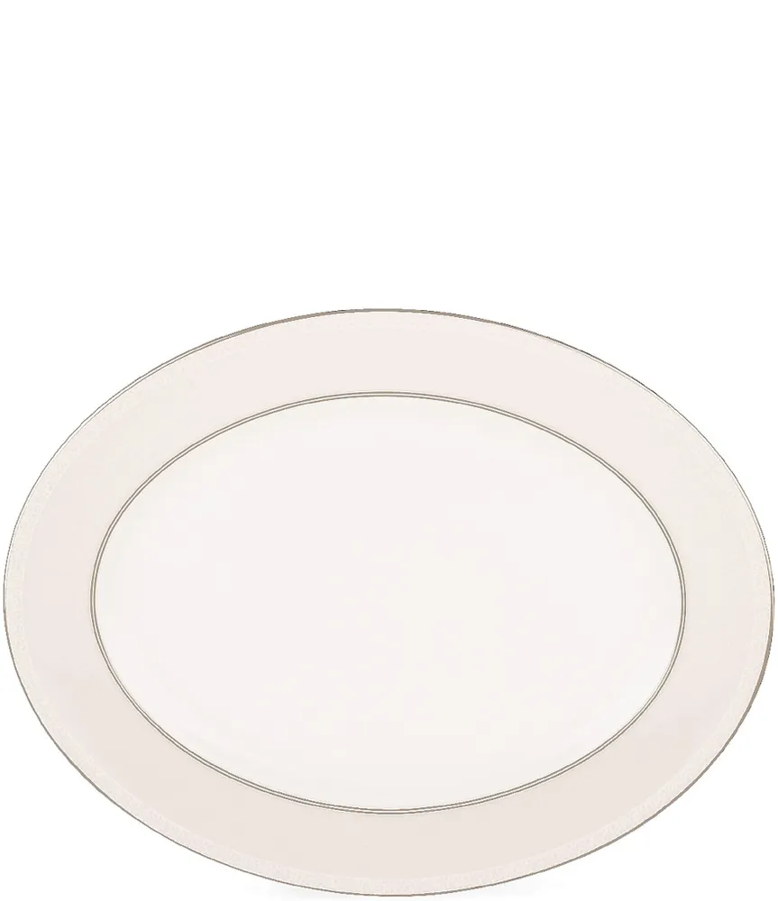 kate spade new york Cypress Point Striped Oval Platter