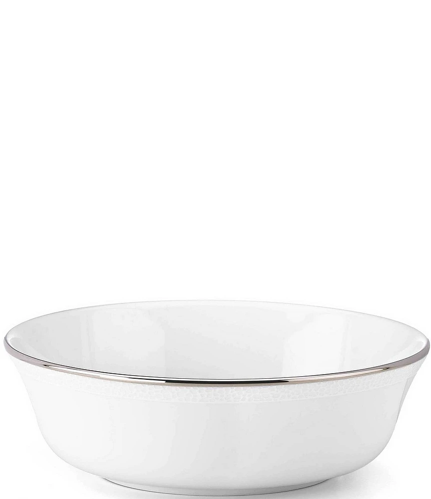 kate spade new york Cypress Point Striped Platinum All-Purpose Bowl