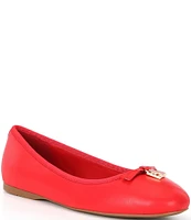 kate spade new york Dakota Charm Leather Ballet Flats