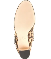 kate spade new york Dakota Leopard Print Calf Hair Booties