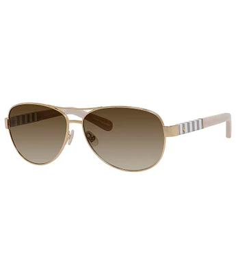 kate spade new york Dalia Aviator Sunglasses