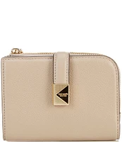 kate spade new york Deco Leather Small Compact Wallet