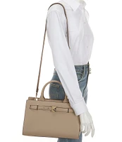 kate spade new york Deco Medium Buckle Detail Satchel Bag