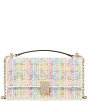 kate spade new york Deco Tweed Mini Convertible Crossbody Bag