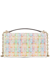 kate spade new york Deco Tweed Mini Convertible Crossbody Bag