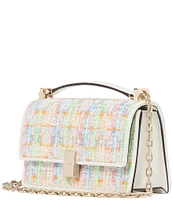 kate spade new york Deco Tweed Mini Convertible Crossbody Bag