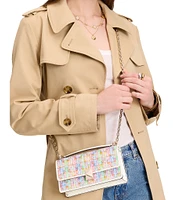 kate spade new york Deco Tweed Mini Convertible Crossbody Bag