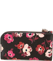 kate spade new york Devin Fall Poppies Small Slim Bifold Wallet