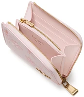 kate spade new york Devin Spring Pansies Zip Card Case