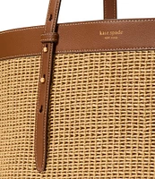 Kate Spade New York Do It All Large Straw Tote Bag