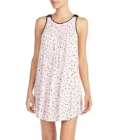 kate spade new york Dot-Print Jersey Knit Chemise