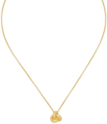 kate spade new york Double Knot Short Pendant Necklace