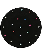 kate spade new york Embellished Beret Hat