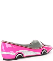 kate spade new york En Route Crystal Leather Flats