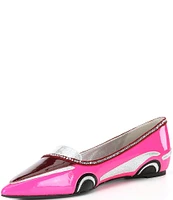 kate spade new york En Route Crystal Leather Flats