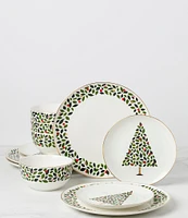 kate spade new york Evergreen 12-Piece Dinnerware Set