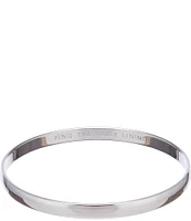 kate spade new york Find Silver Lining Bangle Bracelet