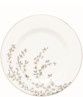 kate spade new york Gardner Street Platinum Branches Bone China Salad Plate