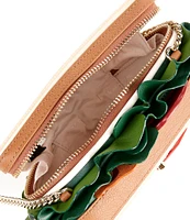 kate spade new york Glamwich Embellished Leather Micro Crossbody Bag