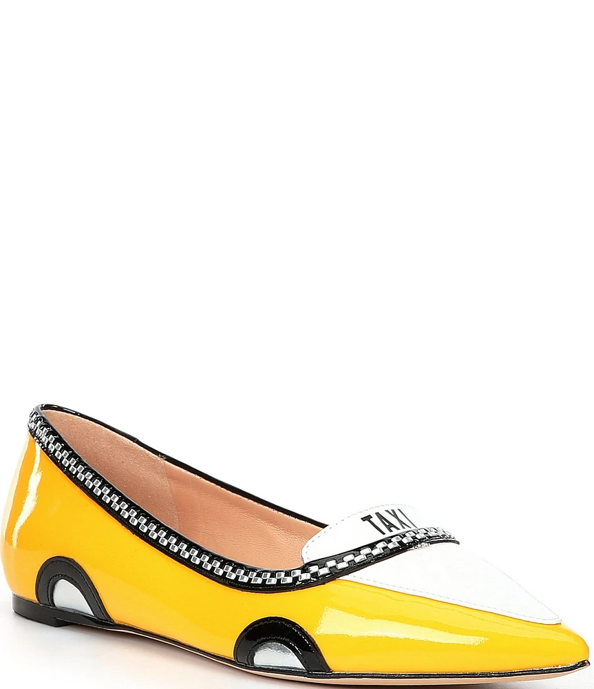 kate spade new york Gogo Taxi Patent Leather Flats