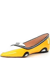 kate spade new york Gogo Taxi Patent Leather Flats