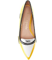 kate spade new york Gogo Taxi Patent Leather Flats