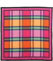 kate spade new york Grand Plaid Bandana Scarf