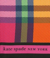 kate spade new york Grand Plaid Bandana Scarf