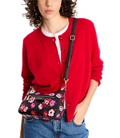 kate spade new york Hudson Fall Poppies Convertible Crossbody Bag