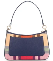 kate spade new york Hudson Grand Plaid Convertible Crossbody Bag