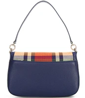 kate spade new york Hudson Grand Plaid Flap Shoulder Bag