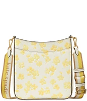 kate spade new york Hudson Spring Pansies Messenger Crossbody Bag