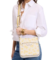 kate spade new york Hudson Spring Pansies Messenger Crossbody Bag