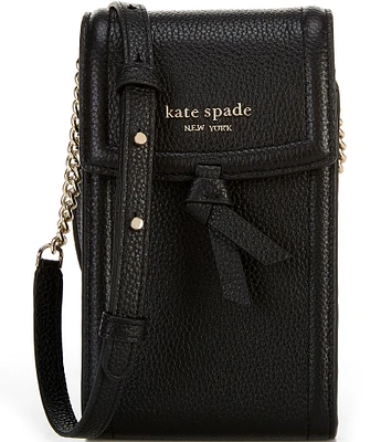 kate spade new york Knott Leather Phone Crossbody Bag