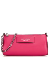 kate spade new york Label Smooth Leather Pochette Bag